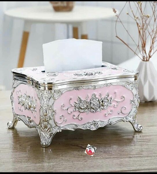 Boîte à Mouchoirs Élégante Vintage