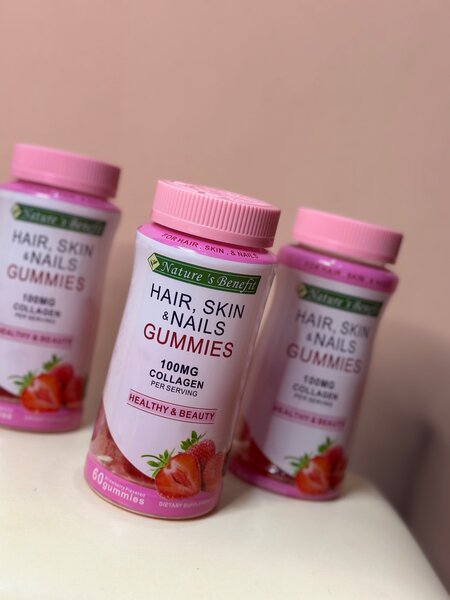 Hair, skin and nail gummies