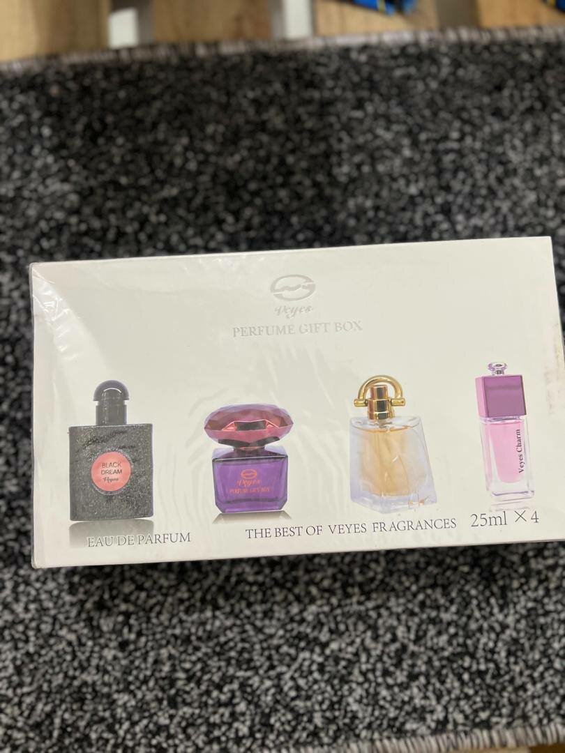Coffret parfum 4 pièces Veyes