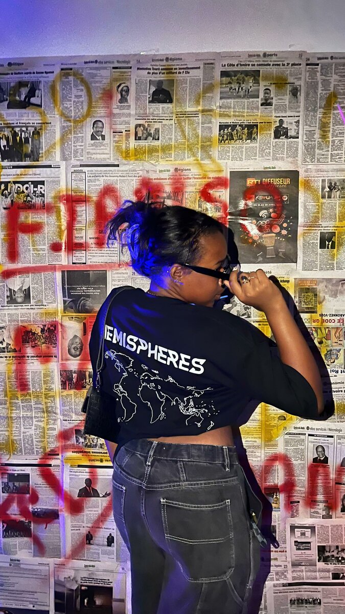 T-shirt Hemispheres Unisexe