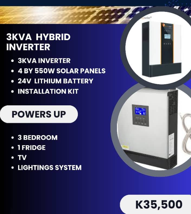 3KVA Hybrid inverter