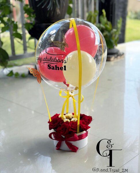 Balloon hamper