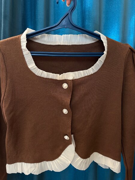 Укороченный кардиган