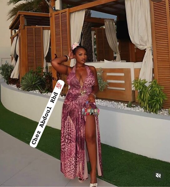 Robe élégante soirée femme