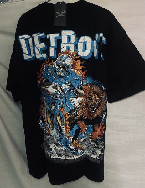 T-shirt oversize Detroit sport
