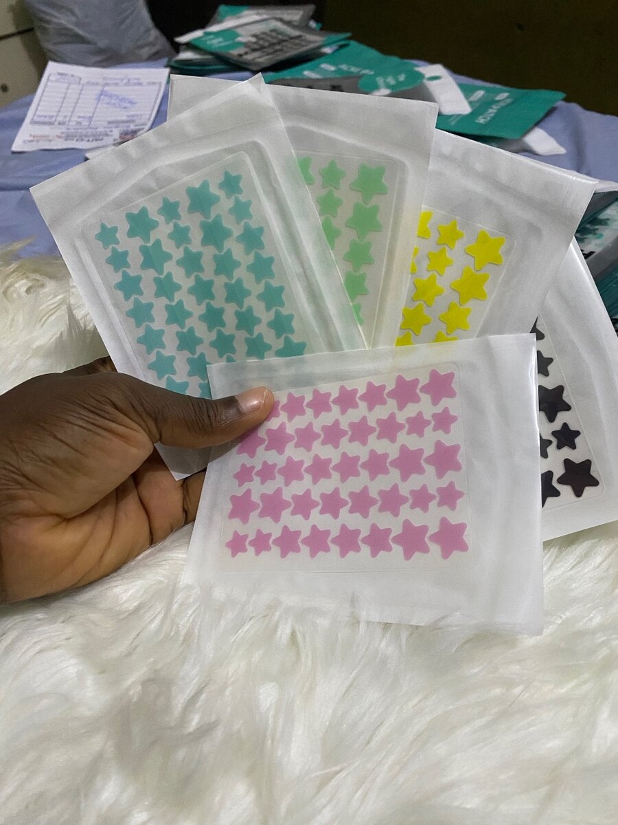 Patch anti-acné étoiles