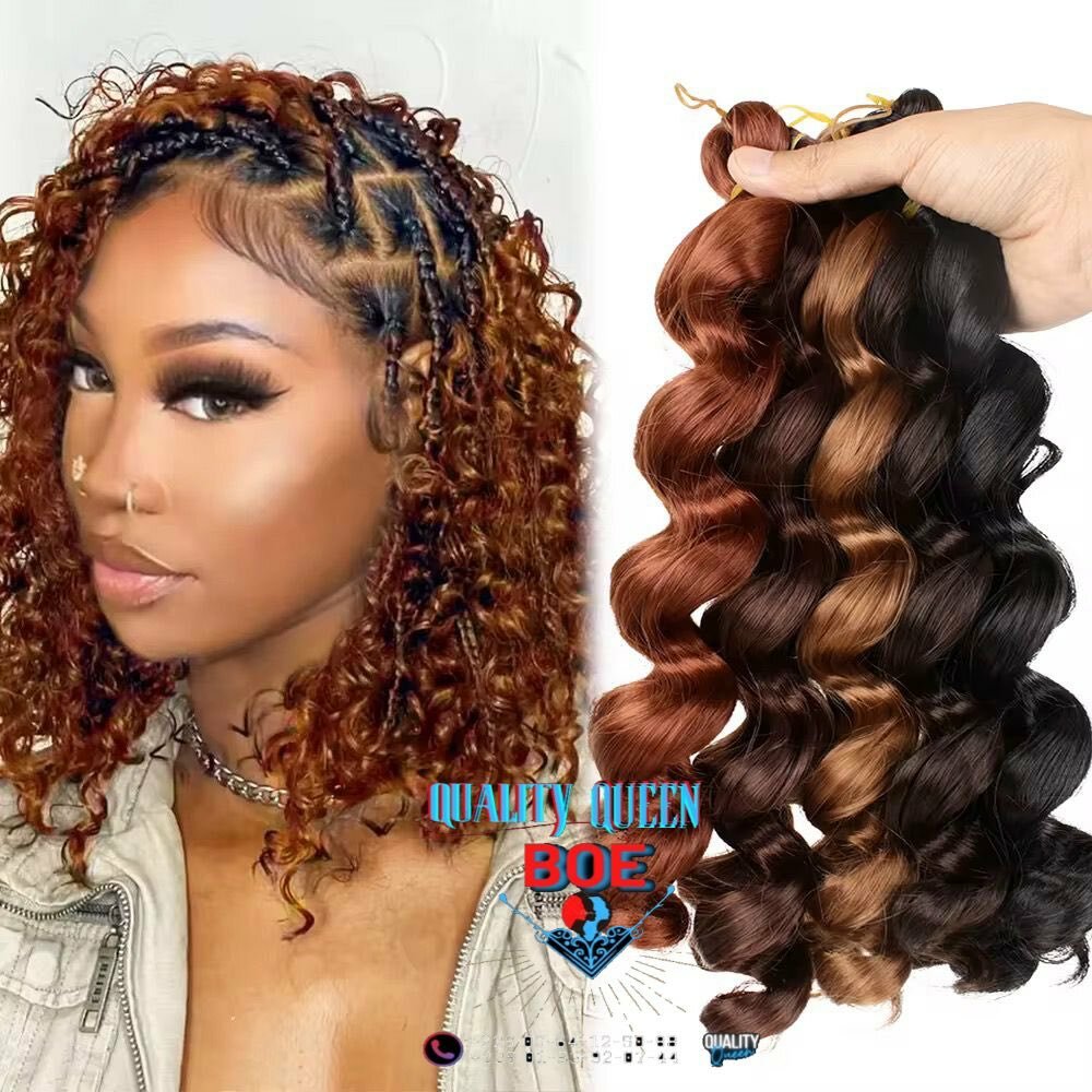 Extensions cheveux bouclés