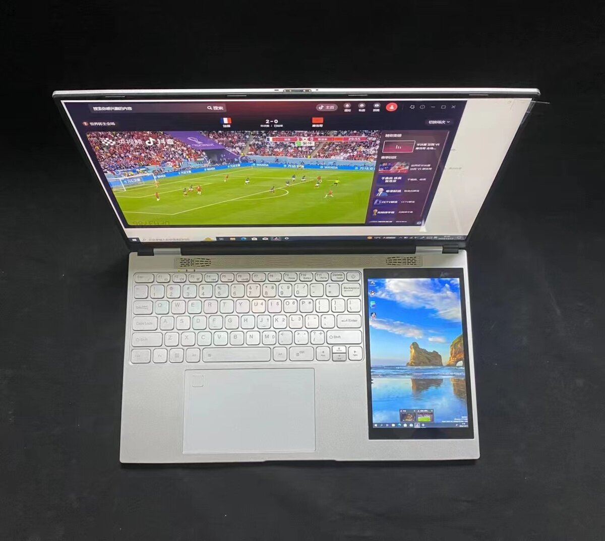 Innovant Ordinateur Portable à Écran Double