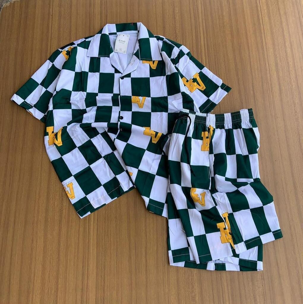 Original vintage shirt top and down