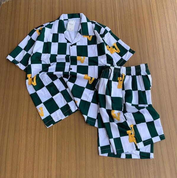 Original vintage shirt top and down