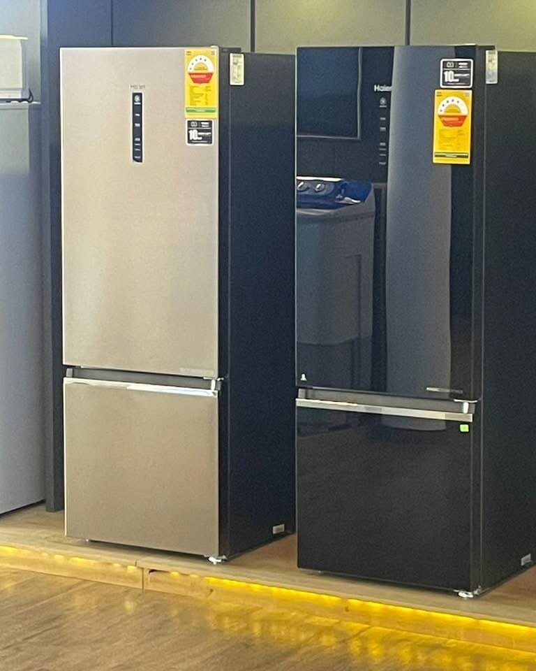 HAIER [ 355 LTR TRIPLE INVERTER 5 STAR FROST-FREE PREMIUM GL