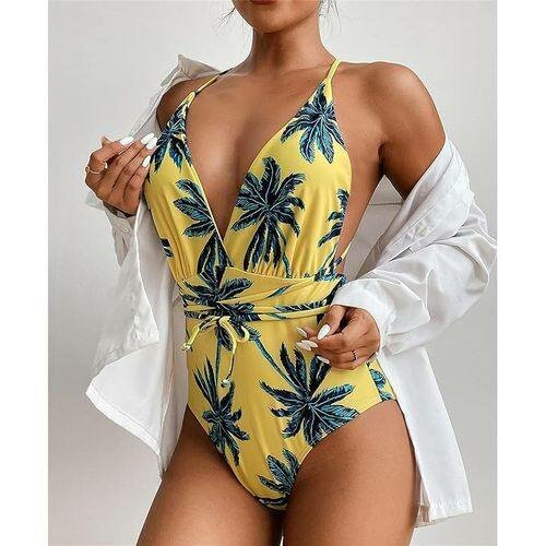 Maillot De Bain Mode Femme Bikini - Jaune