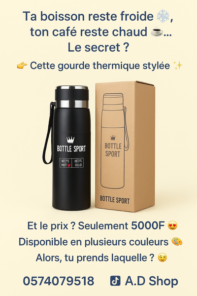 Gourde Isotherme Élégante