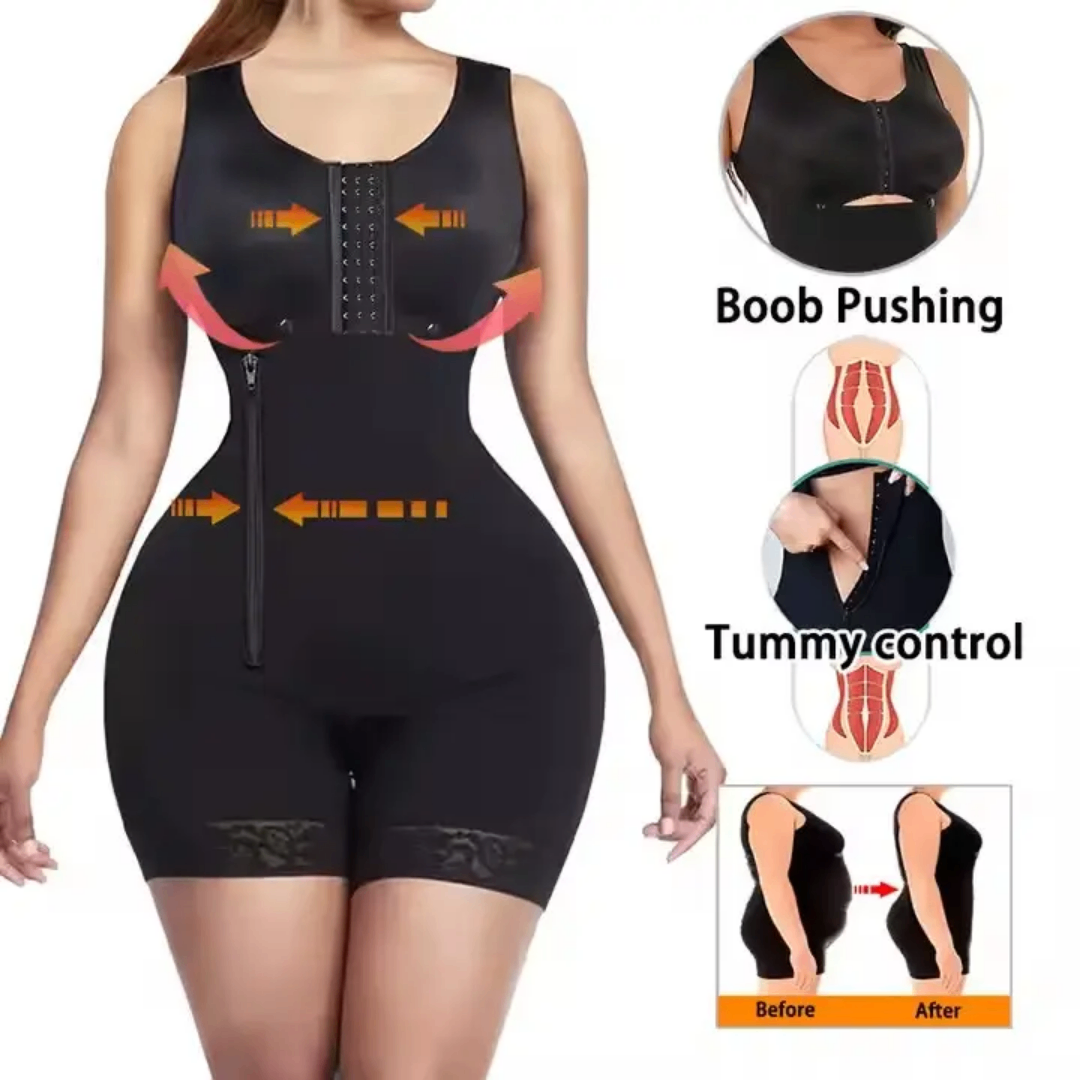 Seamless Side Zipper Body Shaper