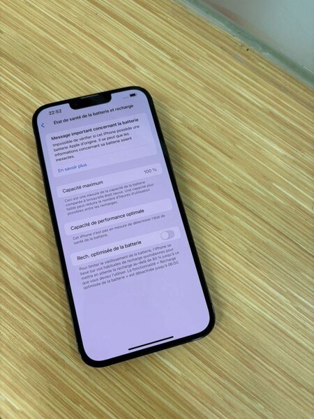 iPhone 13 pro max 256giga écra