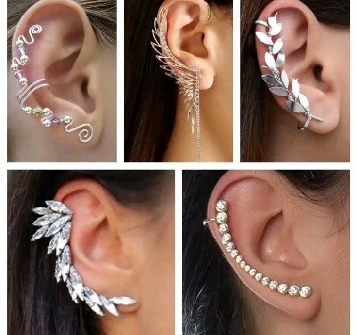 Boucles d'oreilles coquillage et cristaux