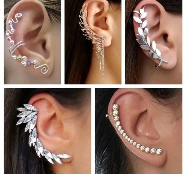 Boucles d'oreilles coquillage et cristaux