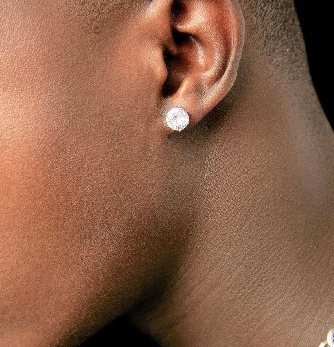 Boucles d'oreilles en diamant