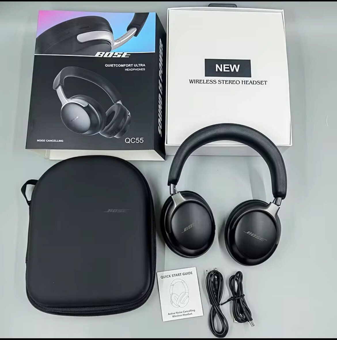 Casque sans fil Bose QC55