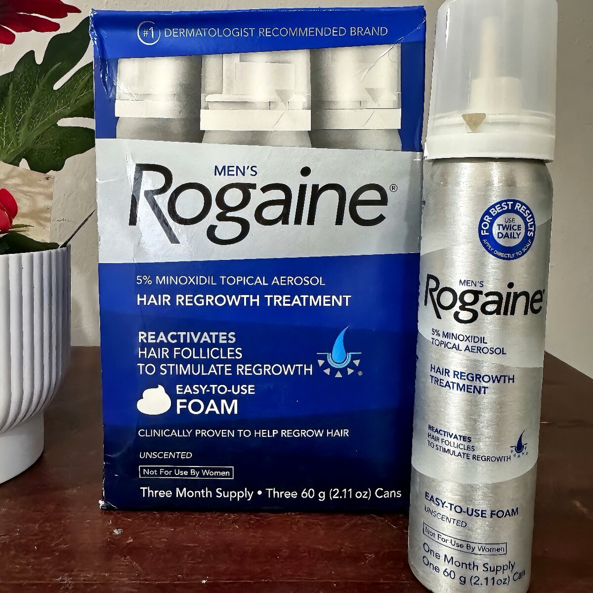 ROGAINE 5% MINOXIDIL FOAM