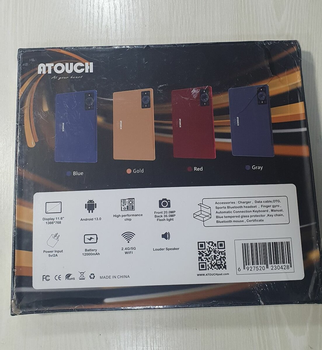 Ordinateur portable ATOUCH 11.6"