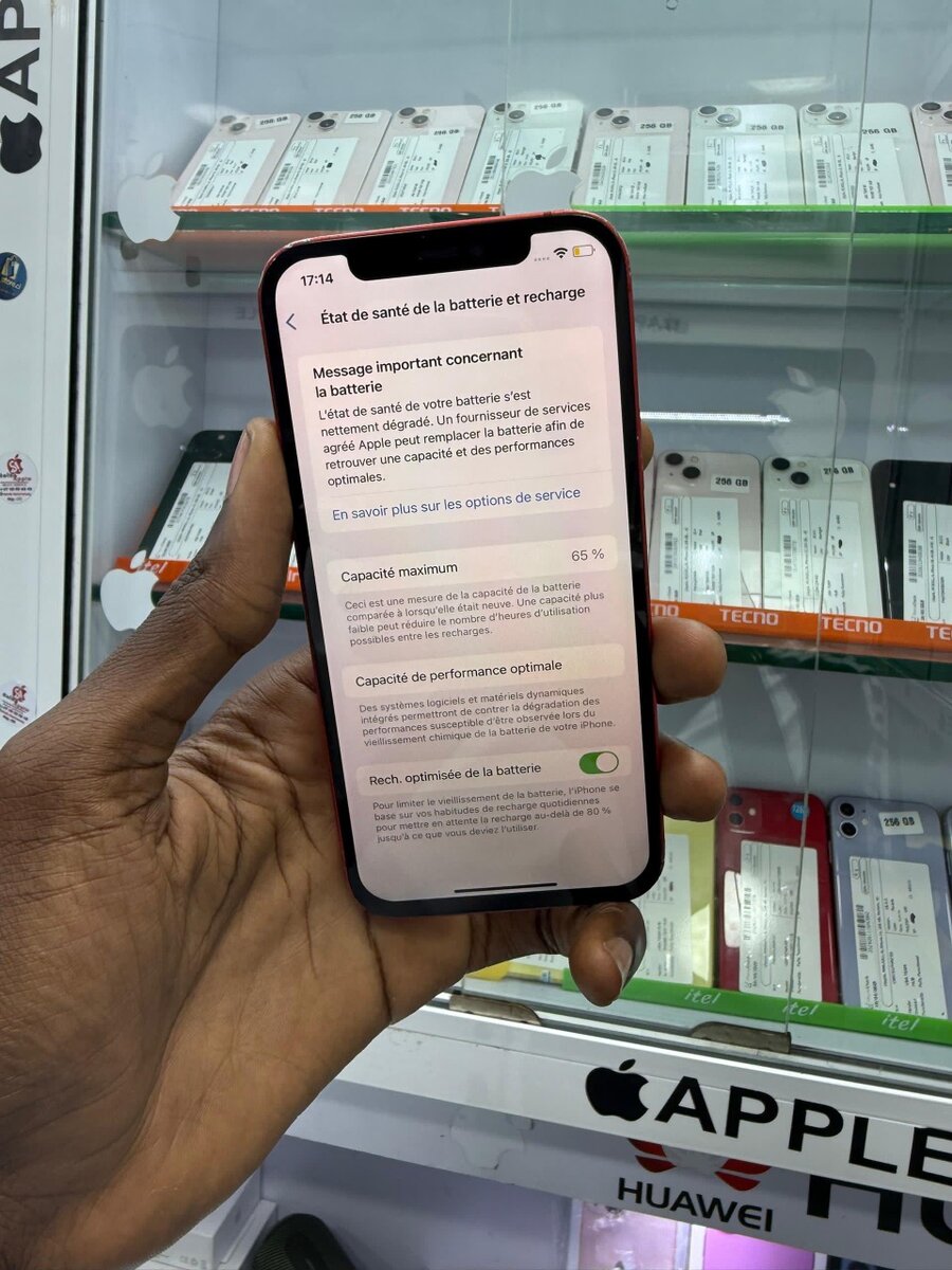 iPhone 12 sans id un peu grate