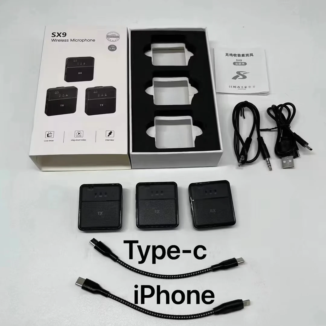 Sx9 Microphone 3 Type C/iOS/