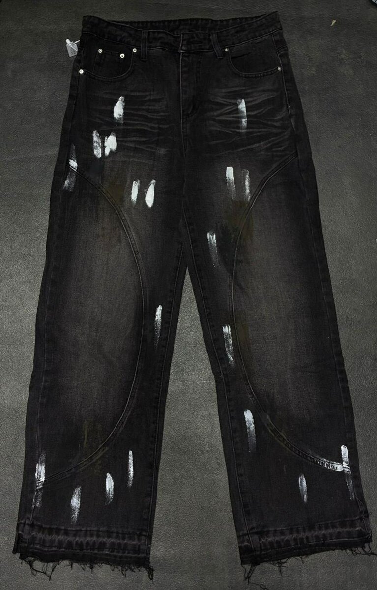 Jeans noirs décontractés