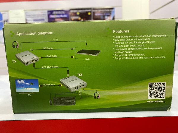 Extendeur HDMI KVM 60M Audio