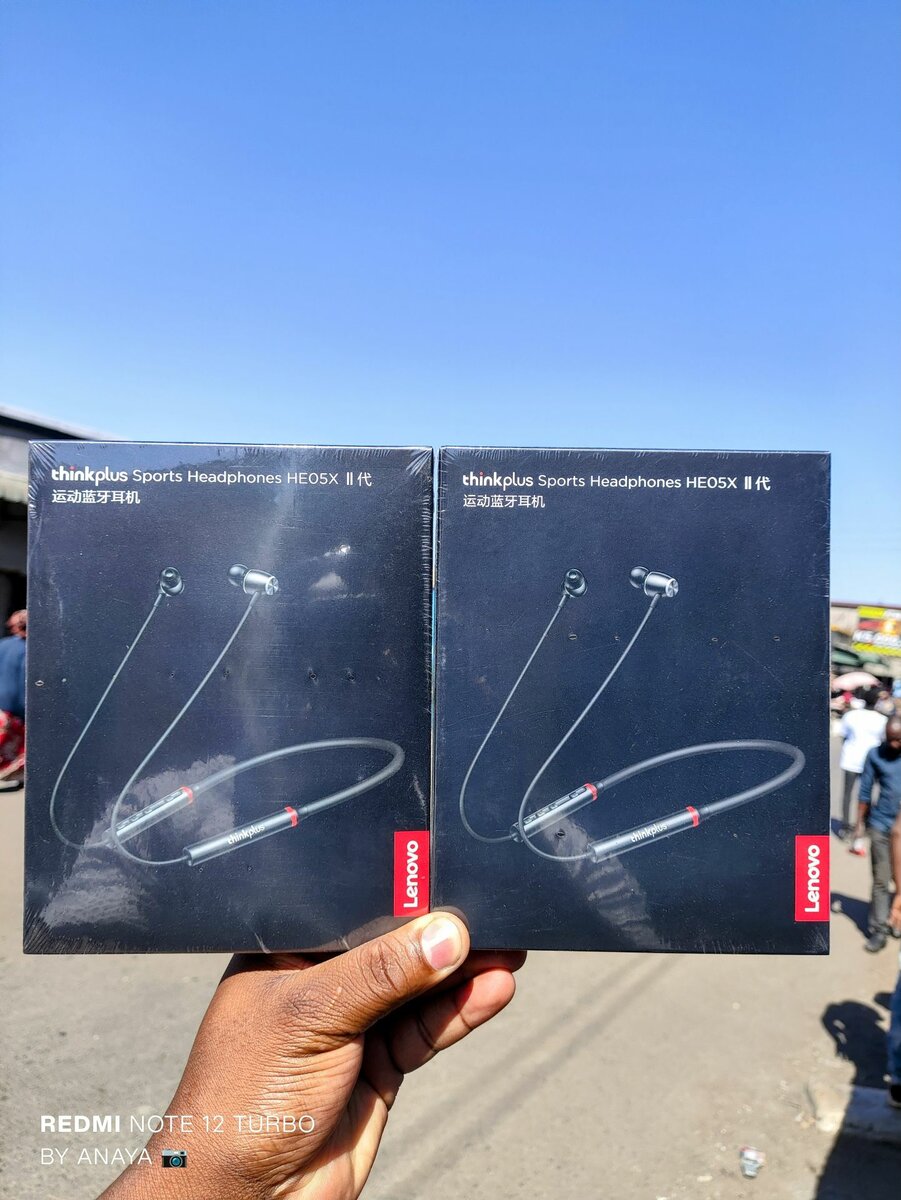 Lenovo HE05X Bluetooth Headphone Wireless HD AUDIO