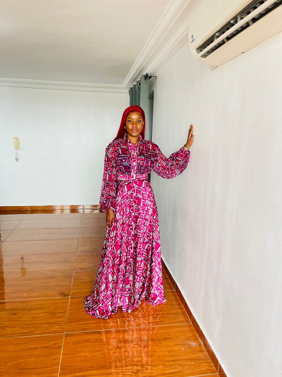 Combinaison élégante verte