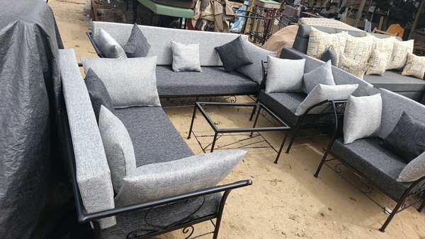 fauteuil en fer forgé solide