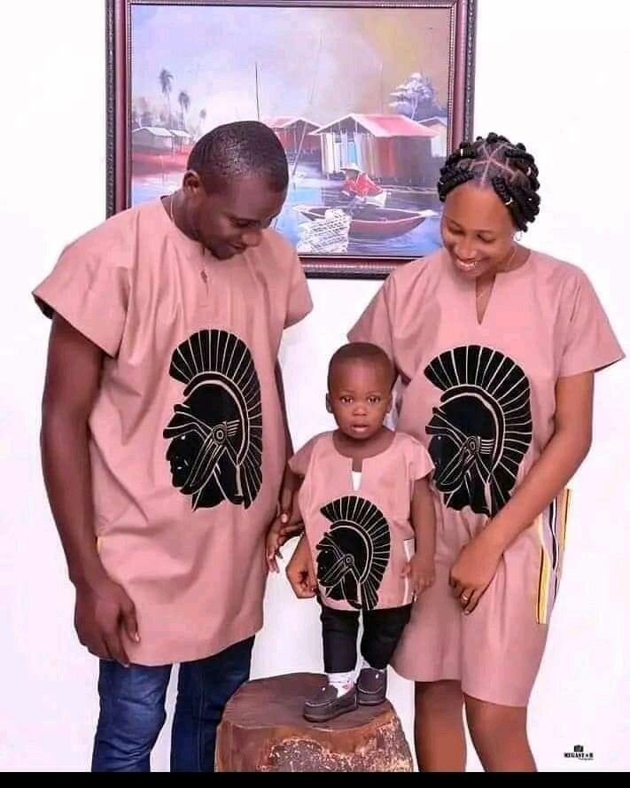Matching family outfits