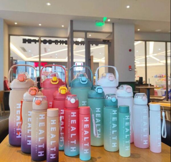 Gym Sports Gradient bottle 4 in 1