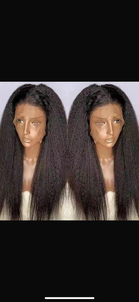 Effet cheveux frontal normal