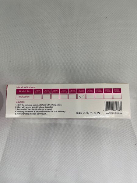 Derma Roller aiguilles de 1mm