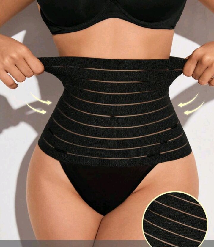 High wait body shaper