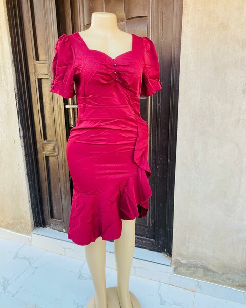 Beautiful and stylish women's dress red