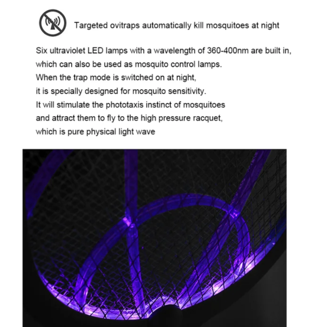 Lampe anti-moustiques UV LED