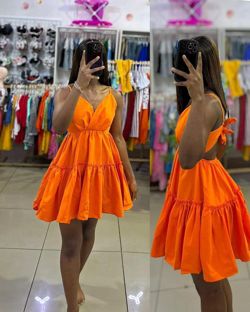 Robe orange