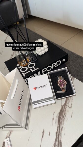 Montre Femme Élégante Curren