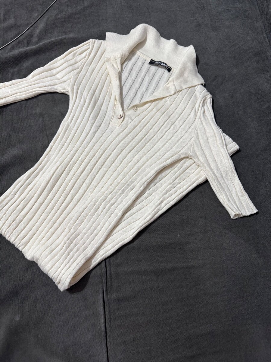 Платье поло с пуговицей