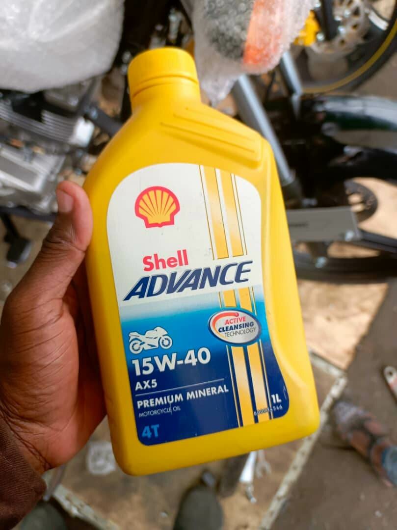 Huile Moto Shell