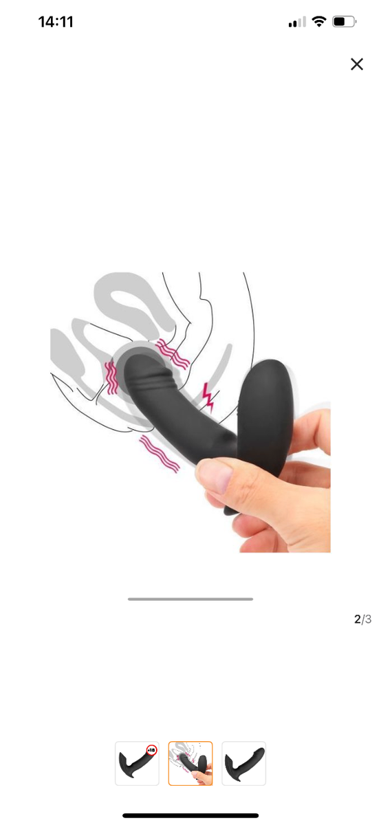 Stimulateur Prostate Silicone