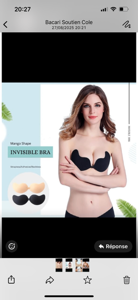 Soutien-gorge Invisible Adhésif