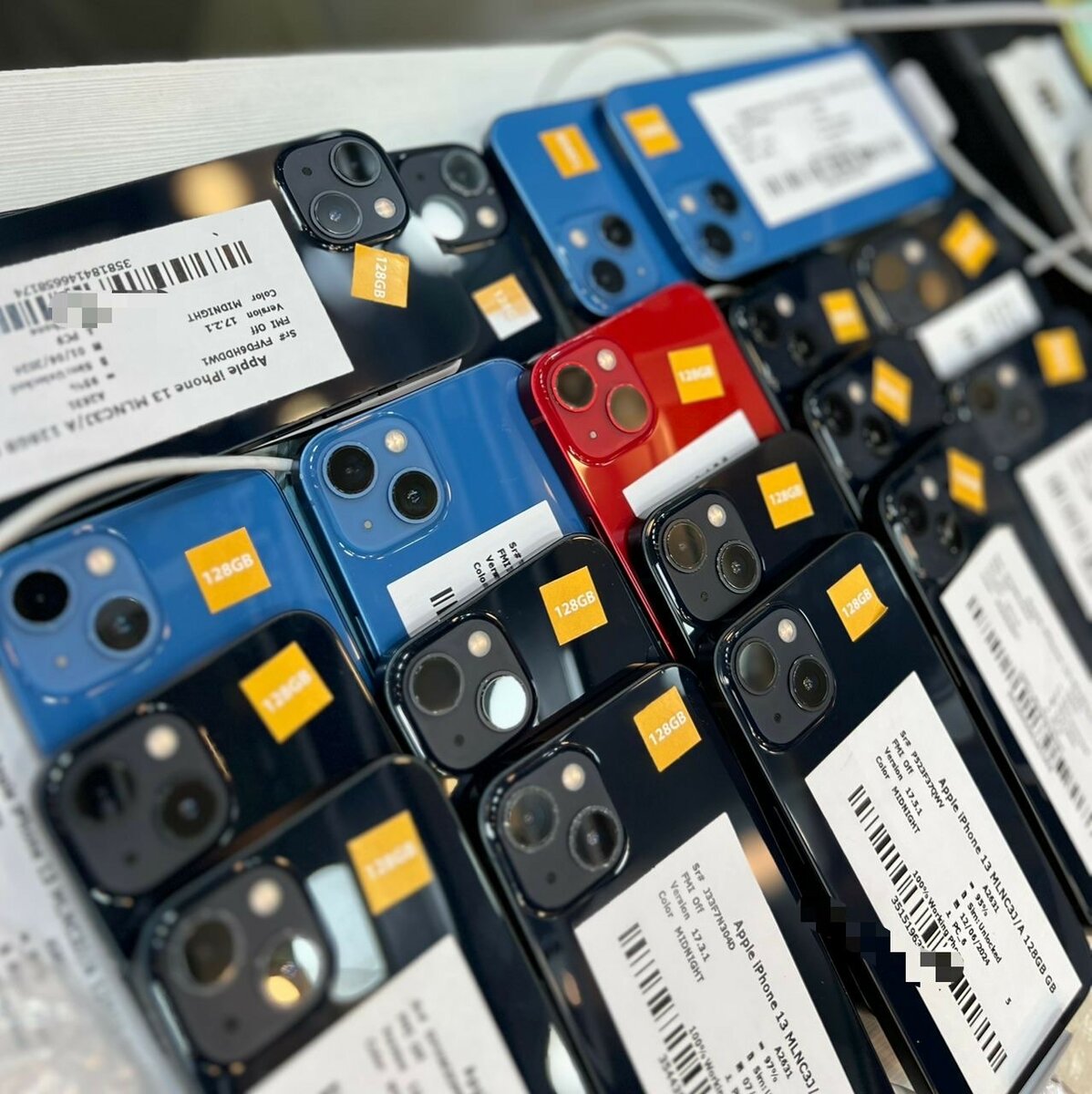 iPhone 13simple 128go colis importé avec garantie