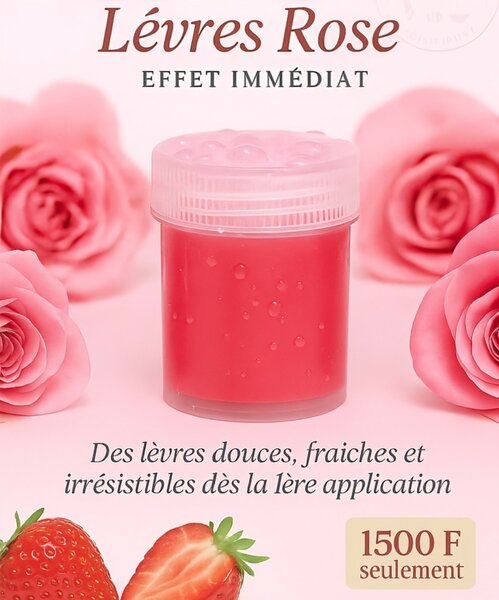 lèvres rose douzaine à 8.000f