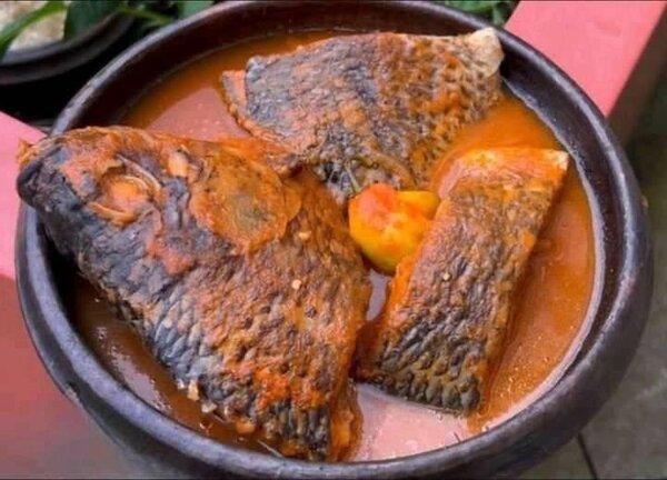 Soupe de poisson carpe