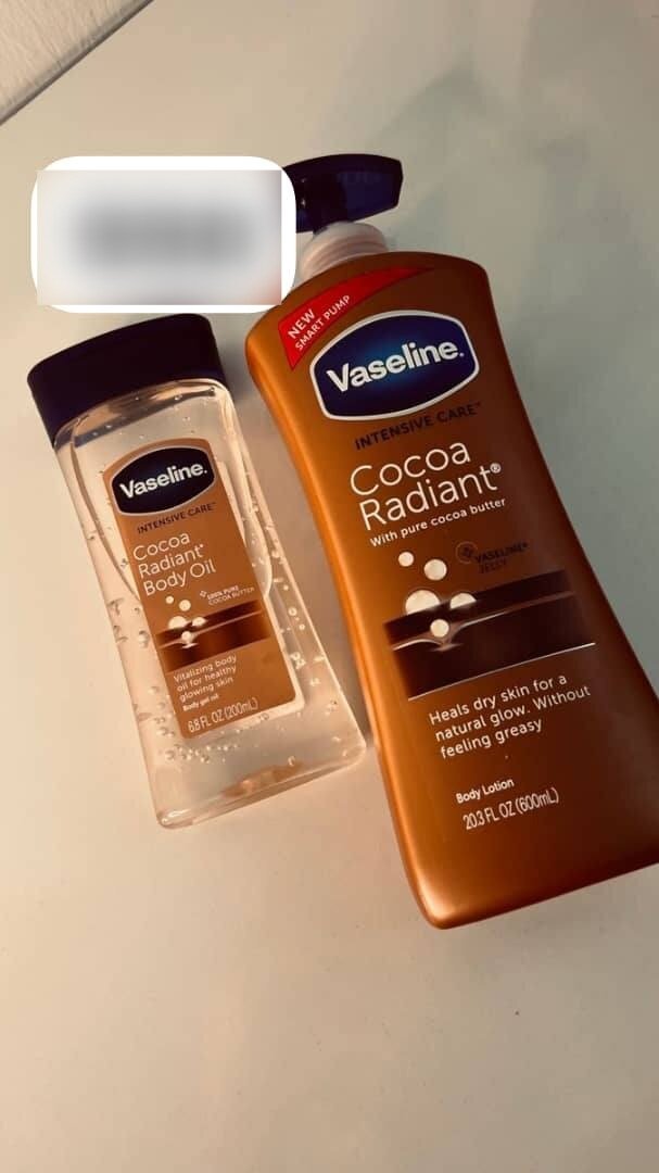 Vaseline Cocoa Radiant Body Oil