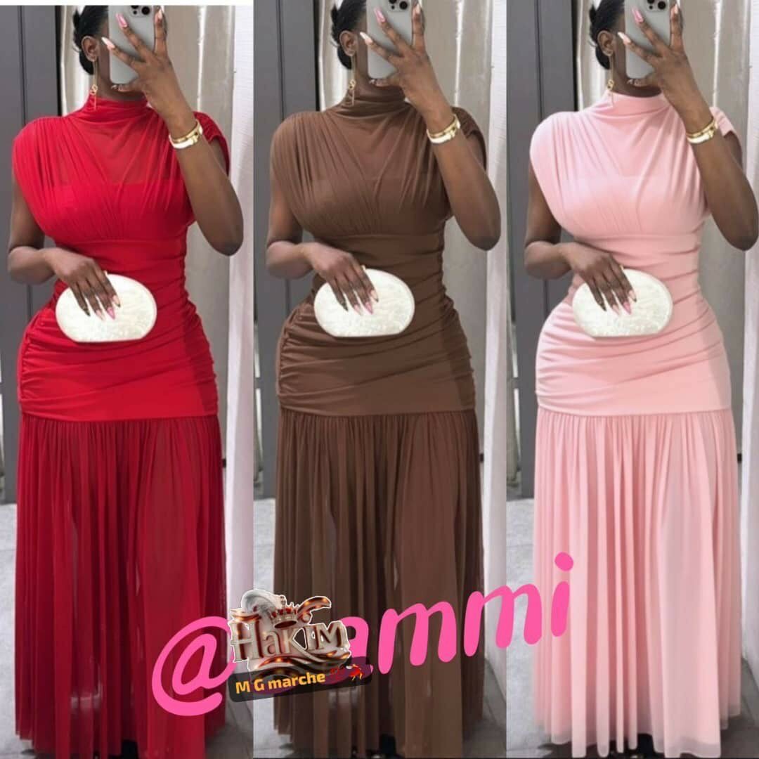 Robe longue élégante femme